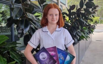 Year 7 author winner in world awards